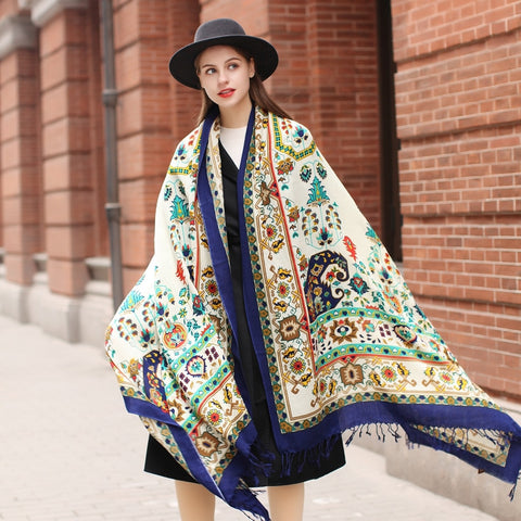 Trip to Morocco Wool Shawl – Scarflings® Sheer Sophistication