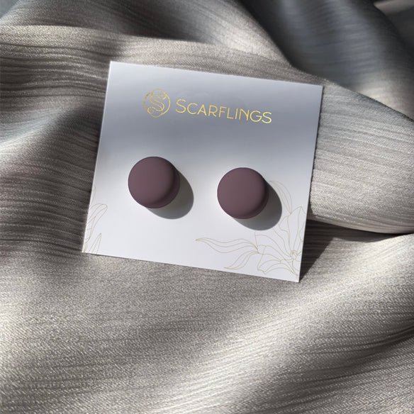 Scarf Magnets  Scarflings® Sheer Sophistication Purple  